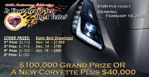 The Bellevue Hospital Foundation Corvette Raffle 